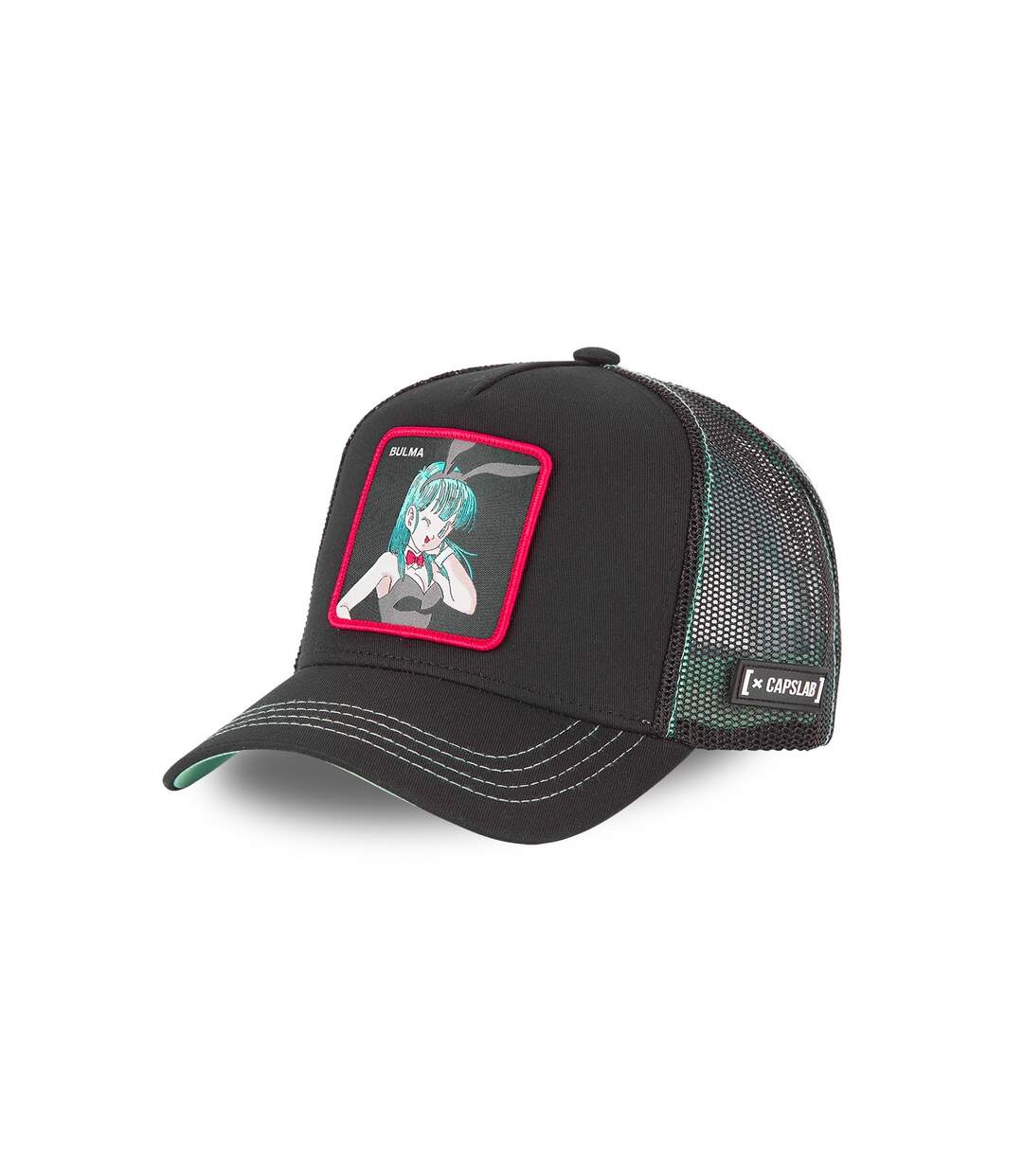 Casquette trucker avec filet Dragon Ball Bulma Capslab-1