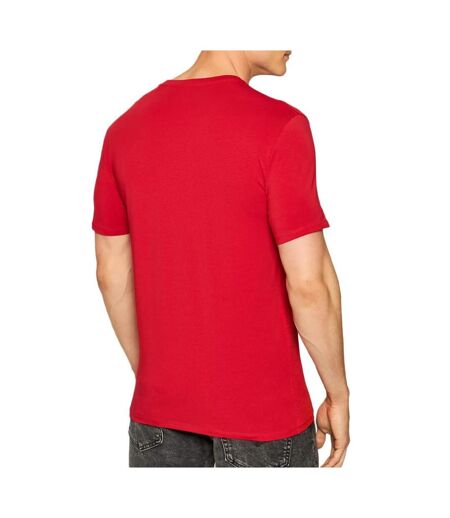 T-shirt Rouge Homme Guess Core V - L