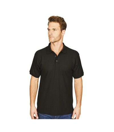 Polo Precision Homme Noir Absolute Apparel