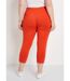 Legging court coton taille élastiquée-2