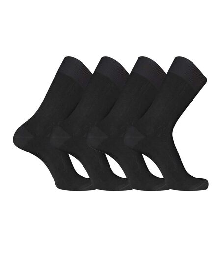 Lot de 2 Paires de chaussettes de ville en Fil d'Ecosse modèle 0110 Pierrecardin