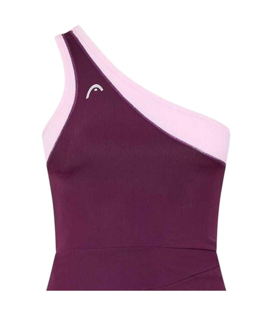 Robe Courte 1 Épaule Avatar Femme Violet Head-3