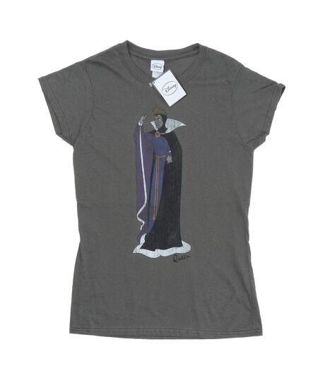 Disney - T-shirt CLASSIC EVIL QUEEN GRIMHILDE - Femme (Charbon) - UTBI14680