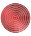 Set de Table Rond Ajouré Oriental 40cm Rouge-1