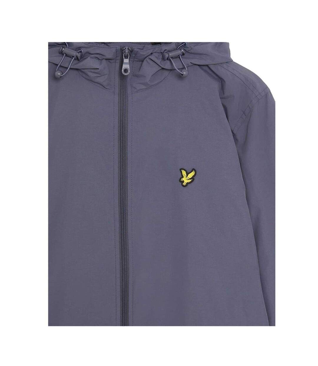 Veste Unie À Capuche Homme Gris Lyle & Scott-3