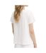T-shirt blanc/rose femme morgan dbello - l-2