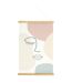 Décoration Murale Kakemono 40x60cm Beige-1