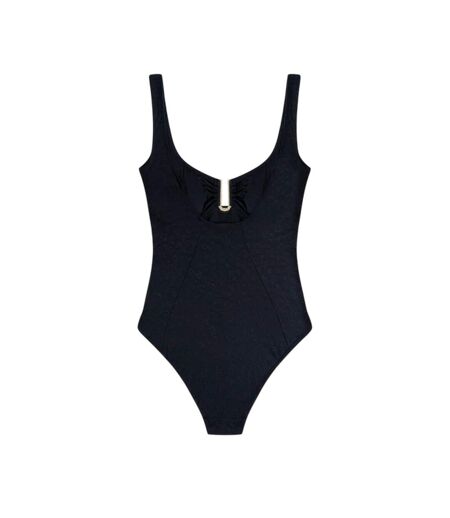 Maillot De Bain 1 Pièce Motif/style Imprimé Animal Femme Beige Noir Chelsea Peers