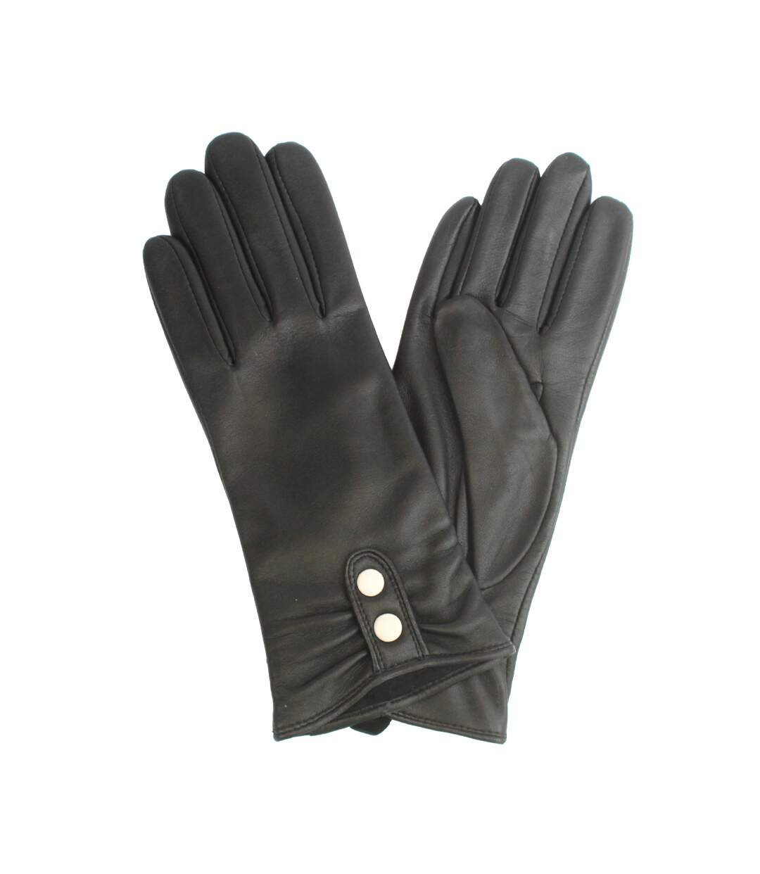 Gants d'hiver hope noir / blanc cassé Eastern Counties Leather-1