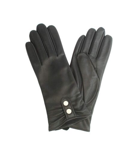 Gants d'hiver hope noir / blanc cassé Eastern Counties Leather