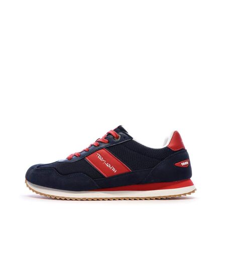 Baskets marine/rouge homme teddy smith 120501