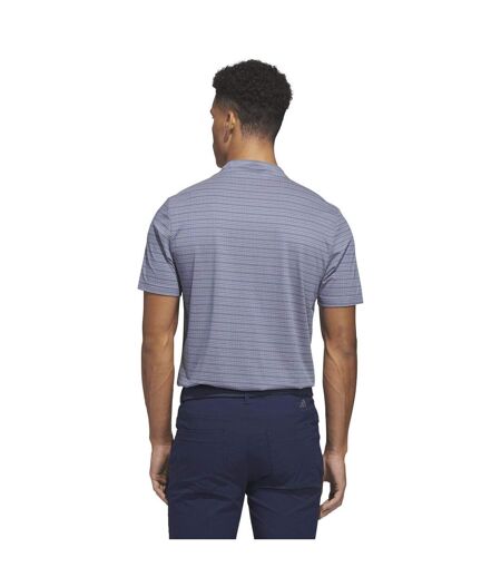Mens Ultimate365 Sport Polo Shirt Navy White Adidas