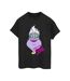 Disney Womens/Ladies Villains Ursula Unfortunate Soul Cotton Boyfriend T-Shirt (Noir) - UTBI47142-1