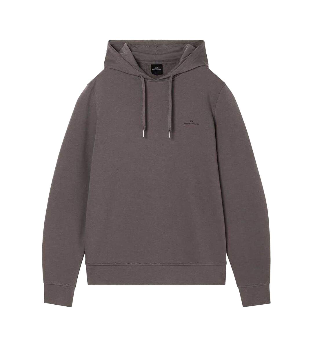 Mens Tailored Pullover Hoodie Gull Grey Armani Exchange-1