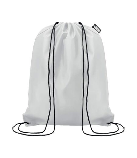 Shooppet Rpet 190t Drawstring Bag One Size White MidOcean