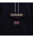 Sweat À Capuche Burgee Homme Noir Napapijri-3