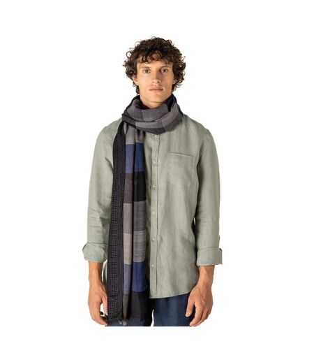 Écharpe Motif/style À Carreaux Taille Unique Bleu Spasso