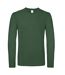B&C Mens #E150 T-Shirt à manches longues (Vert bouteille) - UTRW6527