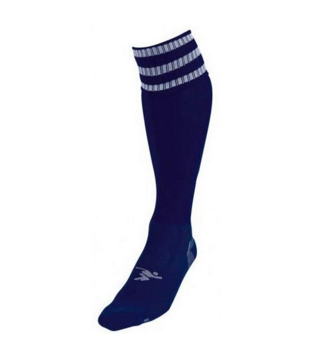 Chaussettes de football pro adulte bleu roi / blanc Precision-1