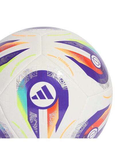 Ballon De Foot Pour Entraînement Motif/style Logo Ekstraklasa Taille 5 Blanc Jaune Fluo Adidas