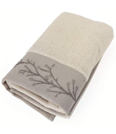 Serviette de toilette absorbante coton FEUILLE