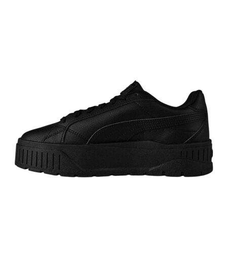 Womens/ladies Ii Jr Low Top Platform Trainers Black Puma