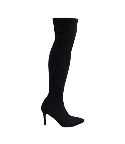 Bottes hauteur genoux lexi femme noir Where´s That From