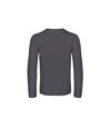 B&C Mens E190 Long Sleeve T-Shirt (Dark Grey) - UTRW6530