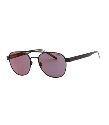 Lunettes De Soleil Hg 1196/s Ao Homme Taille Unique Noir Mat Rouge Hugo Boss
