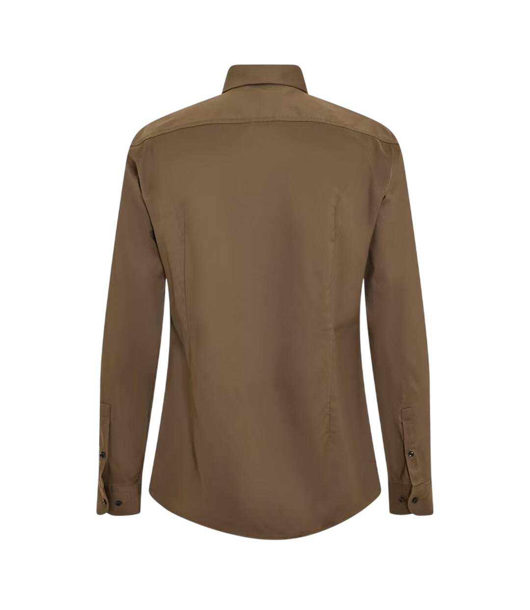 Chemise Manches Longues Motif/style Uni Homme Vert Boss-2