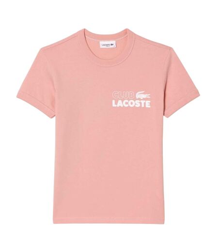T-shirt Femme Rose Lacoste