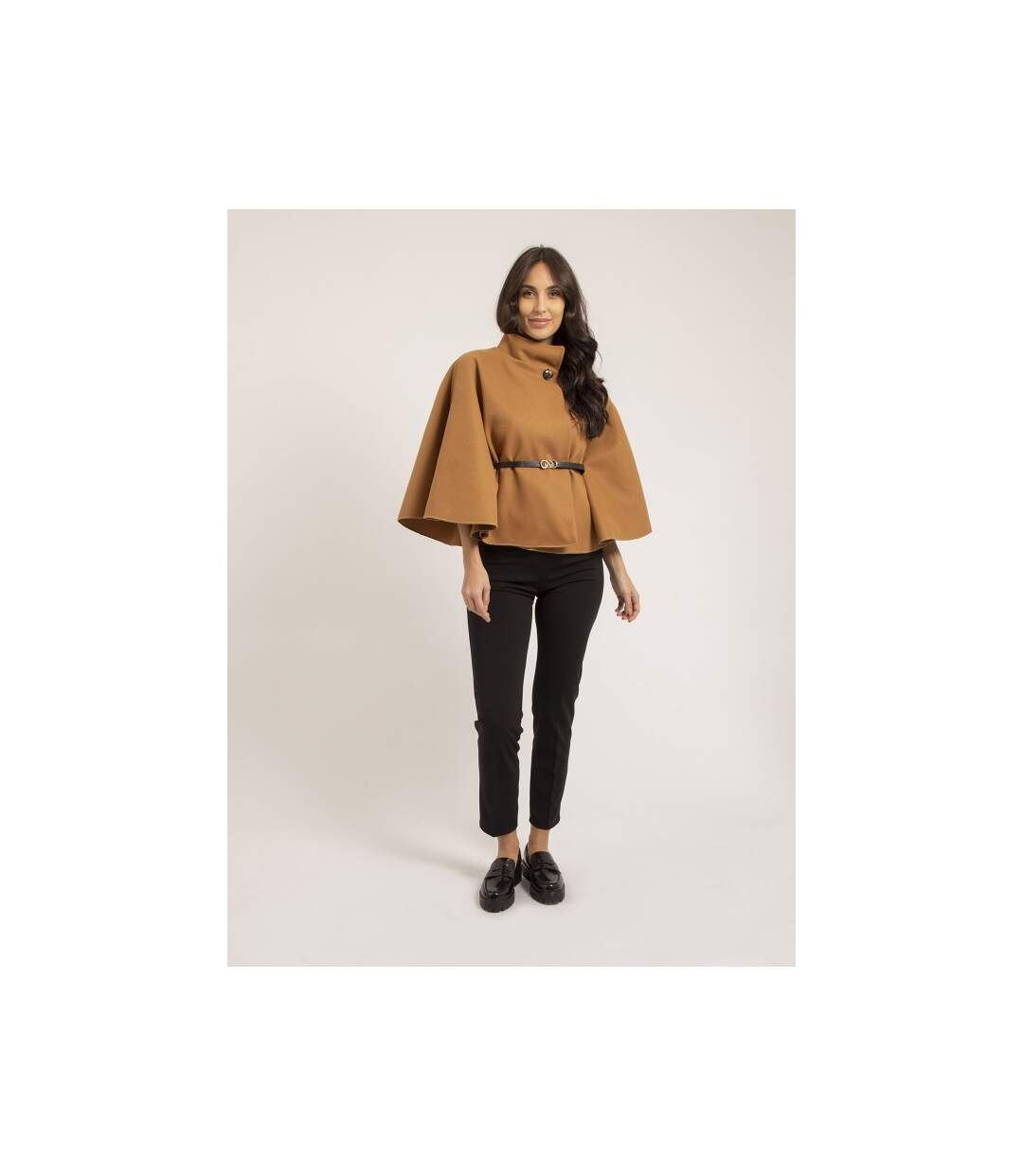 Cape courte et ceinture UMILIA - Dona X Lisa-4