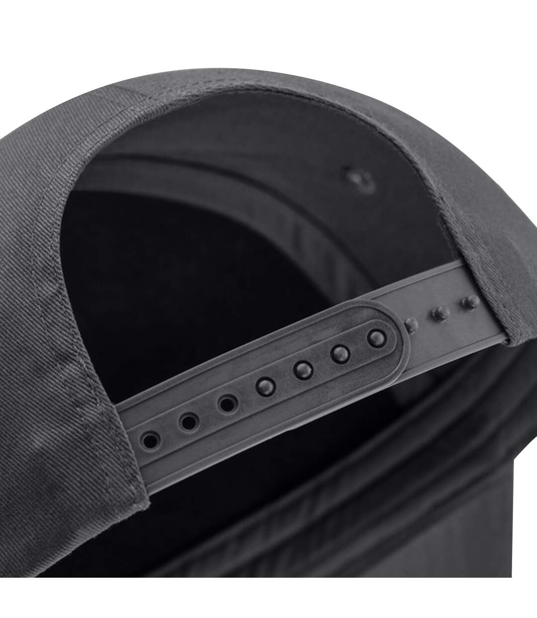 Casquette De Baseball Adulte Gris Foncé Beechfield-3