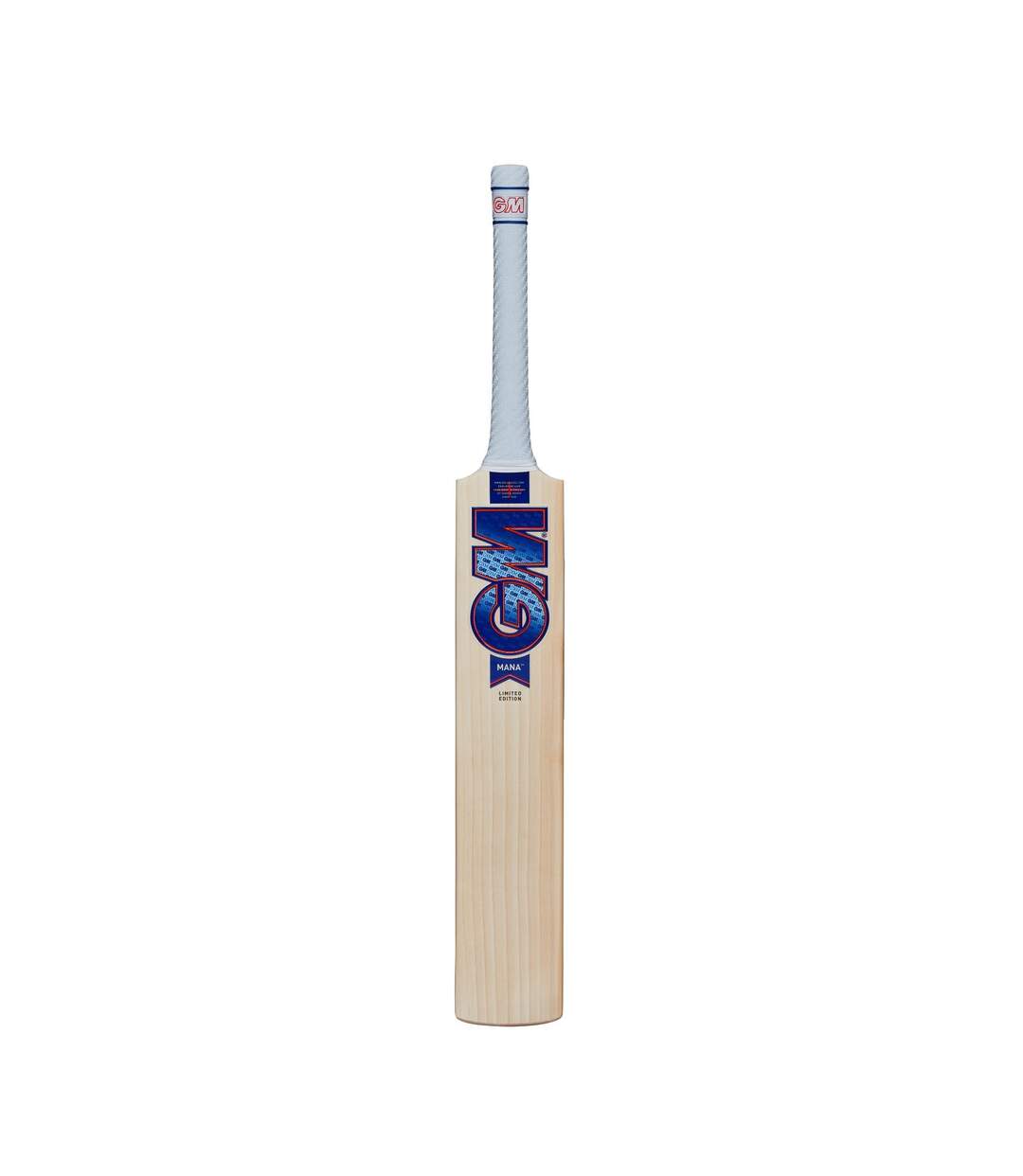 Batte de cricket mana beige pâle / bleu / blanc Gunn And Moore-1