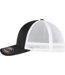 Casquette omnimesh adulte noir / blanc Flexfit-3