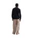 Mens Sportswear Club Jersey Regular Long-sleeved Sweatshirt Black Gold Nike-3