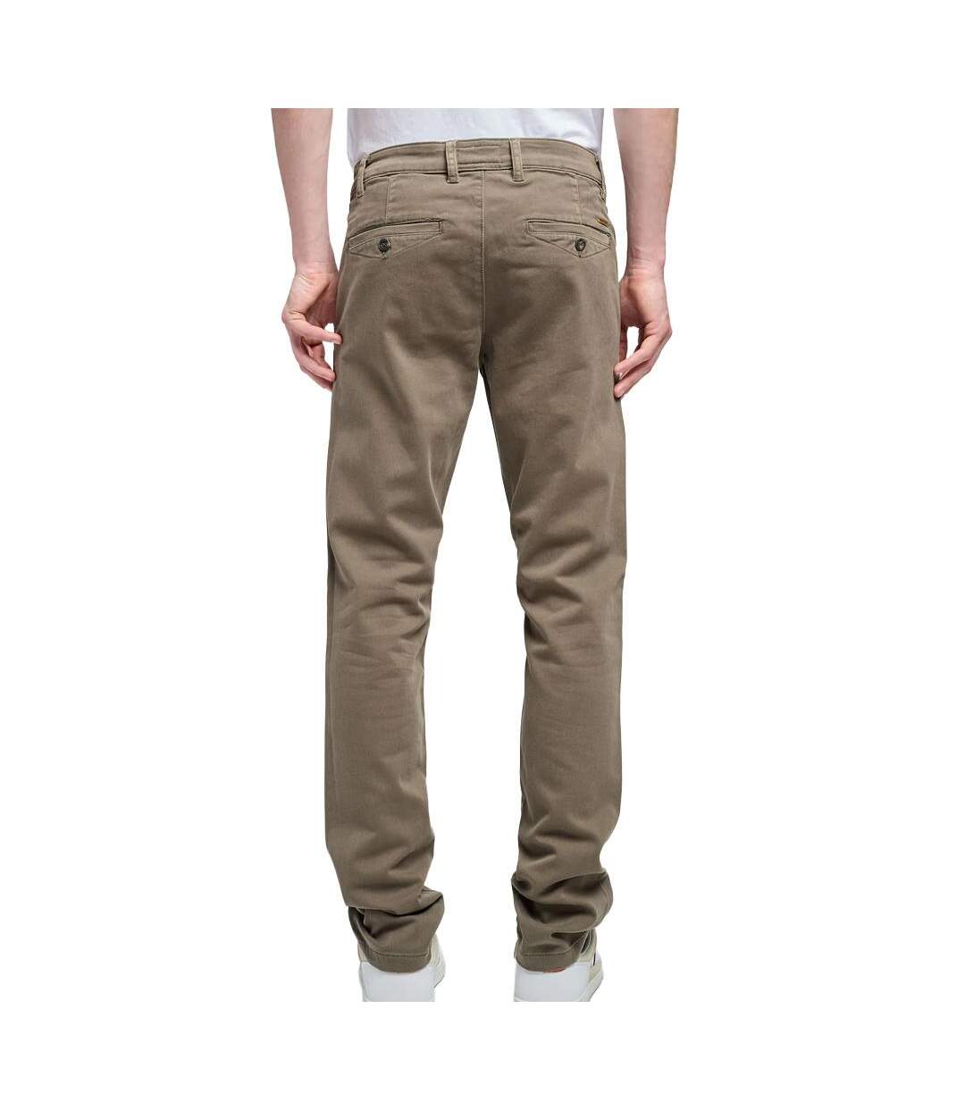 Pantalon chino kaki homme teddy smith pallas-2