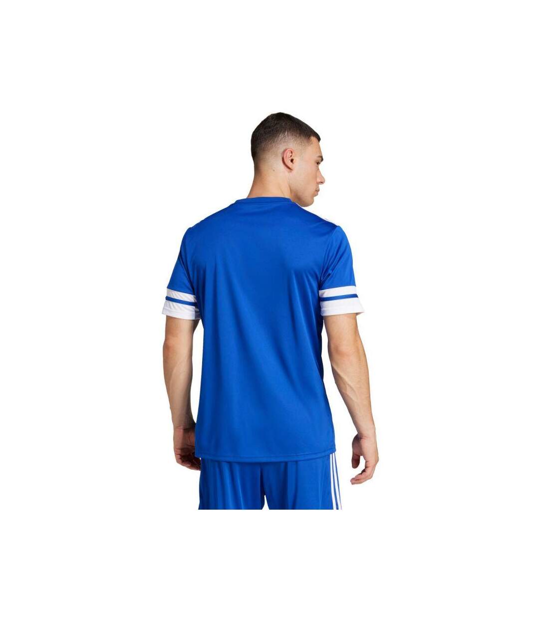 T-shirt Squadra Homme Bleu Blanc Adidas-4