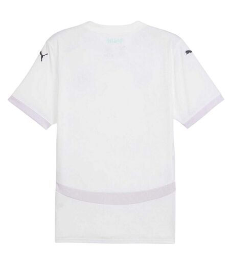 Unisex Adult 2025 Iceland Away Shirt White Navy Puma