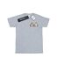 Disney Womens/Ladies Chip N Dale Backside Breast Print Cotton Boyfriend T-Shirt (Gris sportif) - UTBI49511-1