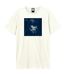 T-shirt blue adulte blanc Amplified