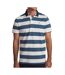 Polo blanc/marine homme tbs regate-1
