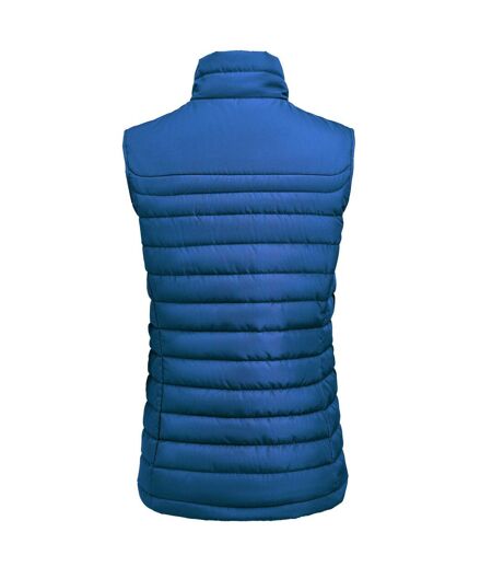 Womens/ladies Arches Padded Bust Gilet Blue James Harvest