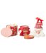 Boîte Cadeau Père Noël Delivery 47cm Rouge-4