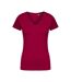 T-shirt Femme Rose Baie X.O By Promodoro-1
