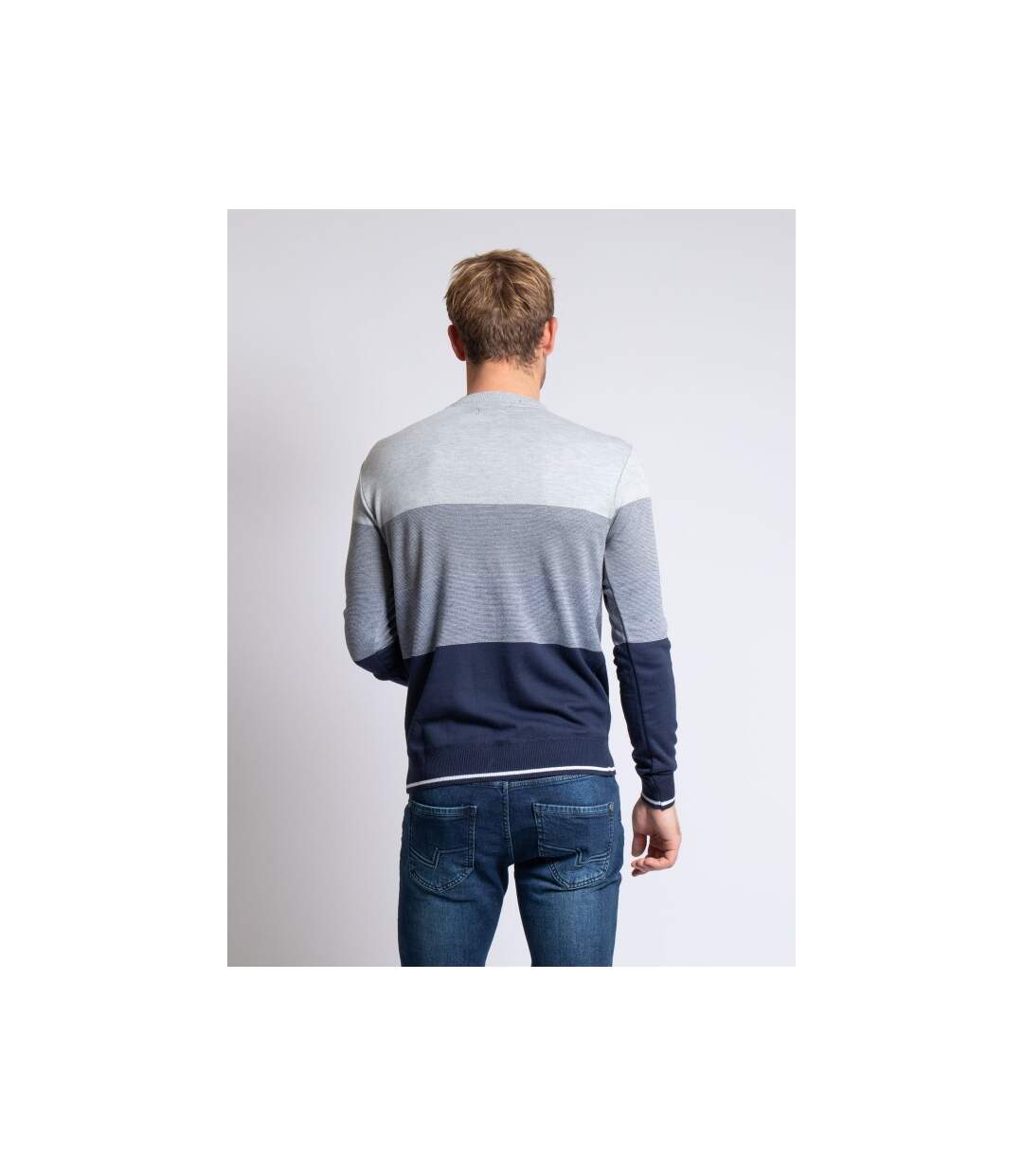 Pull fin col rond LOSANGE