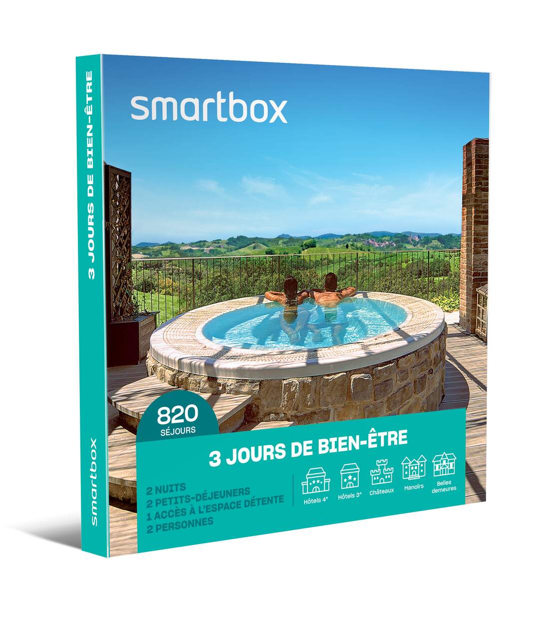 3 jours de bien-être - SMARTBOX - Coffret Cadeau Séjour