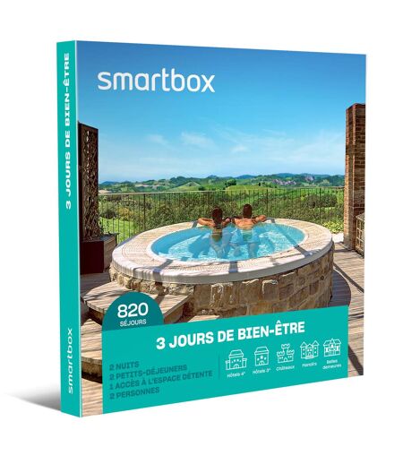 3 jours de bien-être - SMARTBOX - Coffret Cadeau Séjour