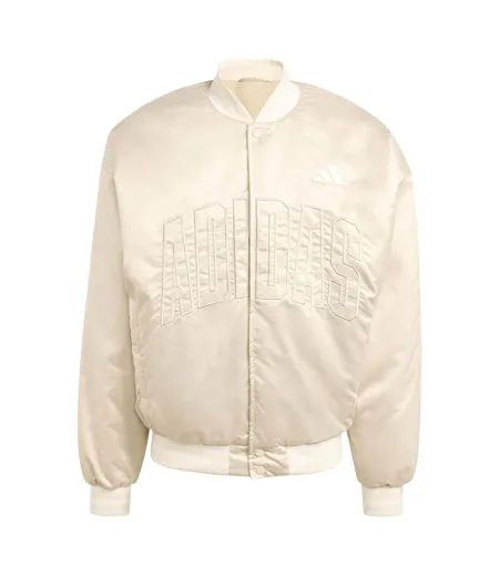 Blouson Aviateur Motif/style Gros Logo Homme Transparent Adidas