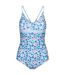 Trespass Womens/Ladies Mimi Leopard Print One Piece Bathing Suit (Light Sage) - UTTP6538